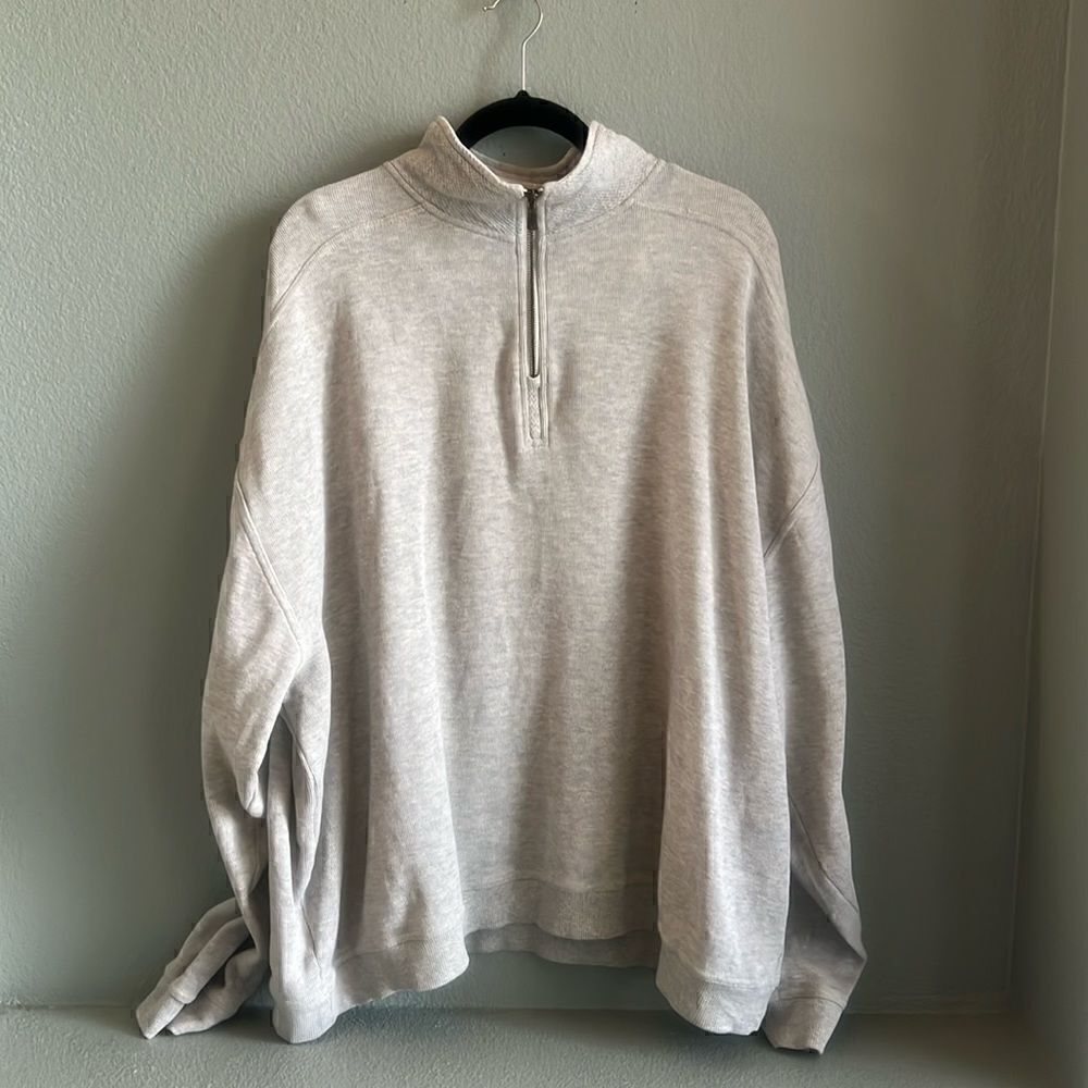 Tommy Bahama Aruba Cotton Pullover Sweater Jacket